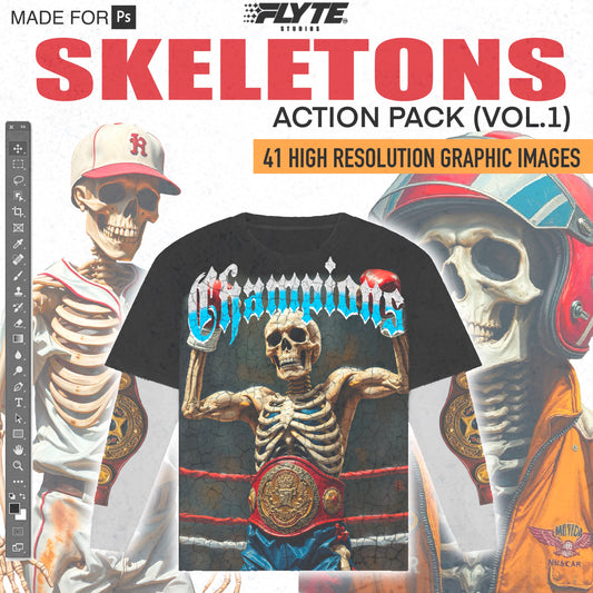 Skeletons action pack (VOL. 1)